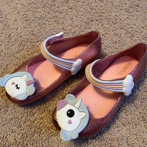 Mini Melissa Ultragirl Unicorn Jelly Flat